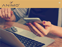Tablet Screenshot of animoparis-services.com
